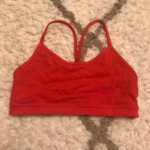 Coral-Orange lululemon Sports Bra